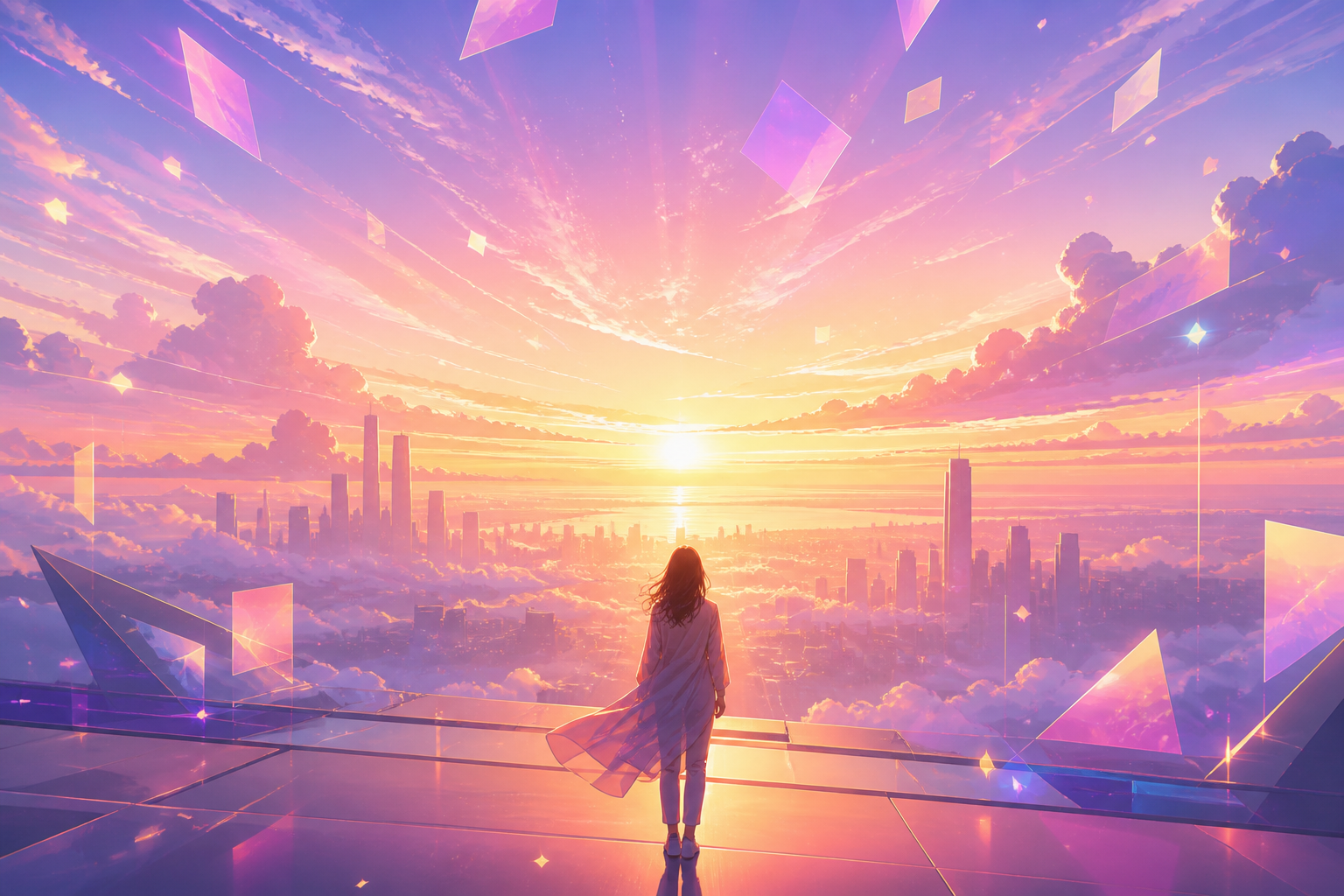 Golden ring at euphoric sunrise ? Founding Circle invitation